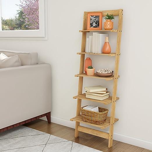 Rak Buku Ladder Minimalis